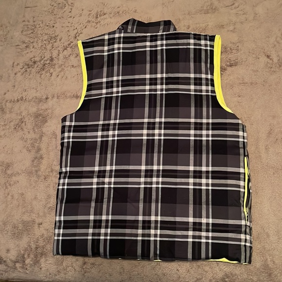Nike Neon Yellow Puffer Reversible Vest - Picture 4 of 9